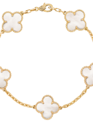 Vintage Alhambra bracelet, 5 motifs